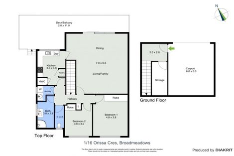 Photo of property in 16f1 Orissa Crescent, Broadmeadows, Wellington, 6035
