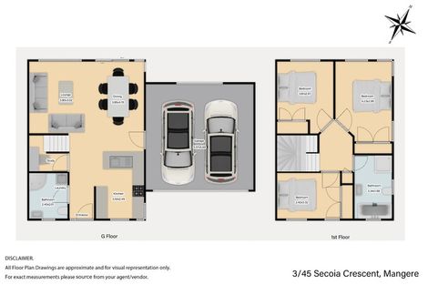 Photo of property in 3/45 Secoia Crescent, Mangere, Auckland, 2022