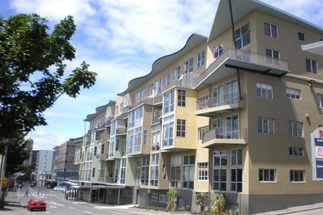 Photo of property in Qba Apartments, 1c/51 Webb Street, Mount Cook, Wellington, 6011