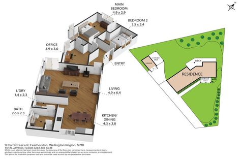 Photo of property in 9 Card Crescent, Featherston, 5710