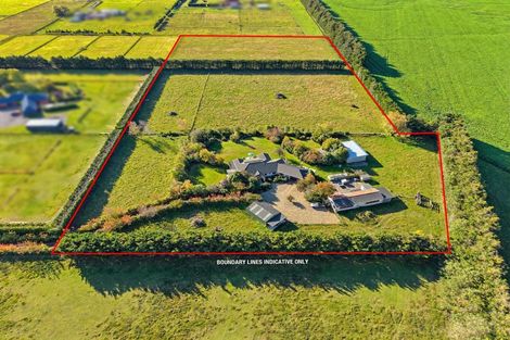 Photo of property in 1402 North Eyre Road, West Eyreton, Rangiora, 7475