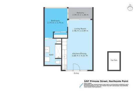 Photo of property in 3/73 Princes Street, Northcote Point, Auckland, 0627