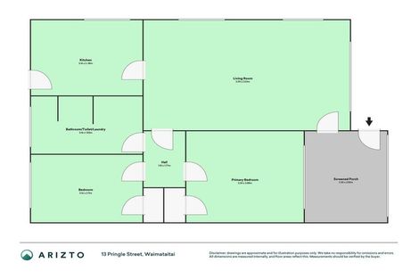 Photo of property in 13 Pringle Street, Waimataitai, Timaru, 7910