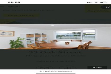 Photo of property in 33 Oak Street, Mangapapa, Gisborne, 4010