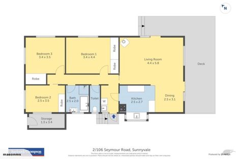Photo of property in 106 Seymour Road, Sunnyvale, Auckland, 0612