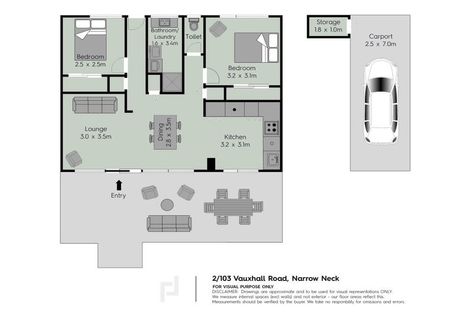 Photo of property in 2/103 Vauxhall Road, Narrow Neck, Auckland, 0624