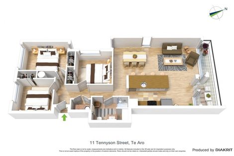 Photo of property in Republic2, 4a/11 Tennyson Street, Te Aro, Wellington, 6011