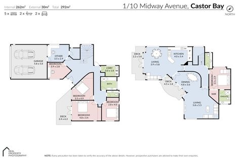 Photo of property in 1/10 Midway Avenue, Castor Bay, Auckland, 0620