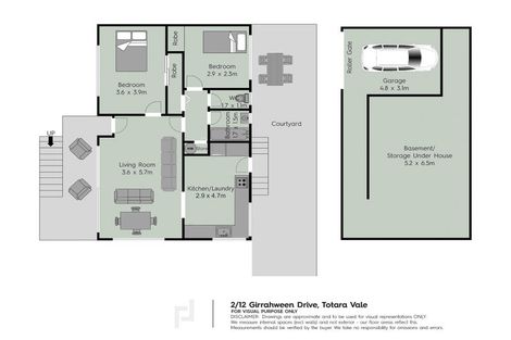 Photo of property in 2/12 Girrahween Drive, Totara Vale, Auckland, 0629