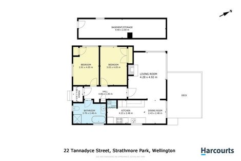 Photo of property in 22 Tannadyce Street, Strathmore Park, Wellington, 6022