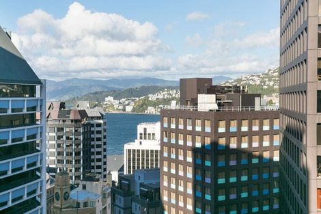 Photo of property in Orange Apartments/victoria Centr, 811/169 The Terrace, Wellington Central, Wellington, 6011