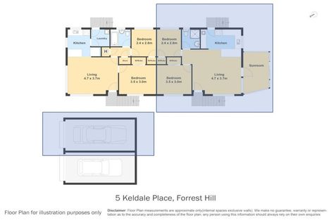 Photo of property in 2/5 Keldale Place, Forrest Hill, Auckland, 0620