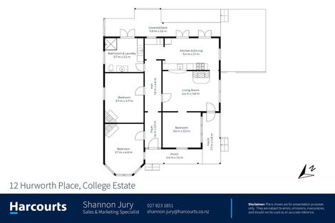 Photo of property in 12 Hurworth Place, College Estate, Whanganui, 4500