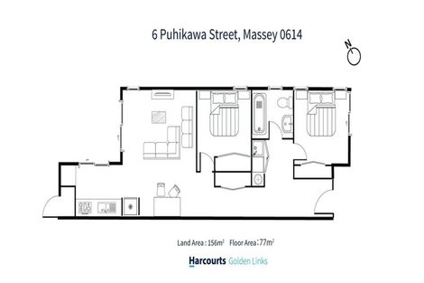 Photo of property in 6 Puhikawa Street, Massey, Auckland, 0614