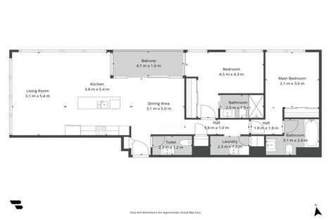 Photo of property in Sentinel Apartments, 1904/3 Northcroft Street, Takapuna, Auckland, 0622