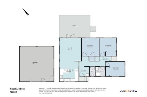 Photo of property in 3 Daphne Street, Kelston, Auckland, 0602