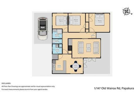 Photo of property in 1/147 Old Wairoa Road, Papakura, 2110