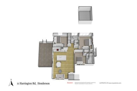 Photo of property in 11 Harrington Road, Henderson, Auckland, 0610