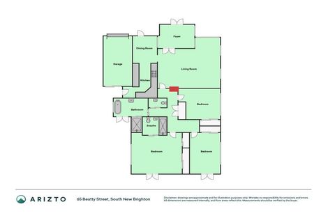 Photo of property in 65 Beatty Street, South New Brighton, Christchurch, 8062