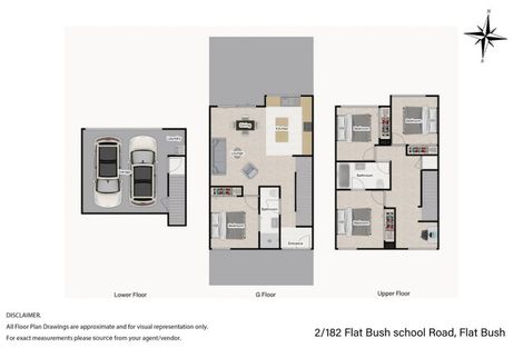 Photo of property in 2/182 Flat Bush School Road, Flat Bush, Auckland, 2019
