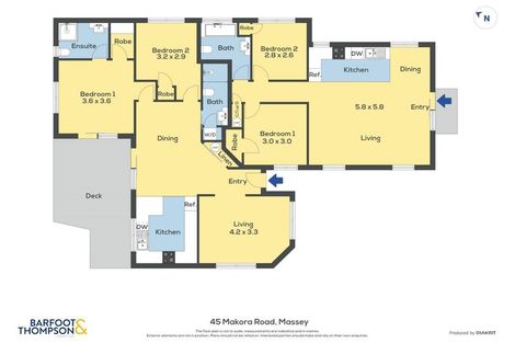 Photo of property in 45 Makora Road, Massey, Auckland, 0614