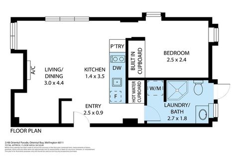 Photo of property in Fountain Court, 48u2 Oriental Parade, Oriental Bay, Wellington, 6011