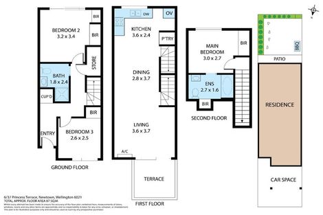 Photo of property in 31u6 Princess Terrace, Newtown, Wellington, 6021