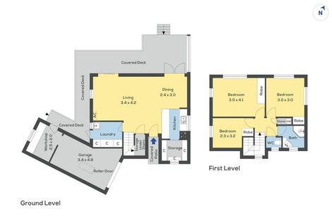 Photo of property in 1/16a Tamahere Drive, Glenfield, Auckland, 0629