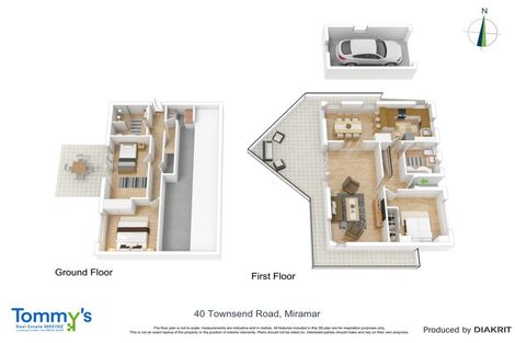 Photo of property in 40 Townsend Road, Miramar, Wellington, 6022