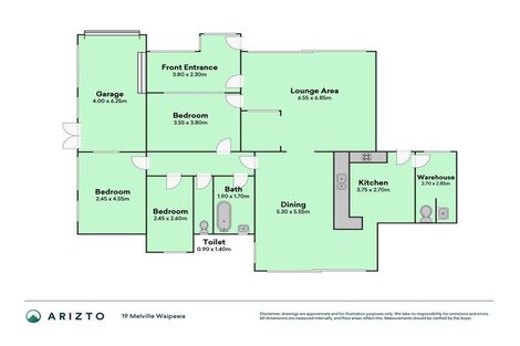 Photo of property in 19 Melville Street, Waipawa, 4210