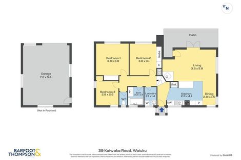 Photo of property in 39 Kaiwaka Road, Waiuku, 2123