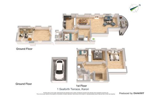 Photo of property in 1 Seaforth Terrace, Karori, Wellington, 6012