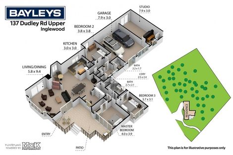 Photo of property in 137 Dudley Road, Inglewood, 4386