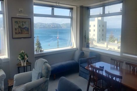 Photo of property in Jerningham Apartments, 20 Oriental Terrace, Oriental Bay, Wellington, 6011