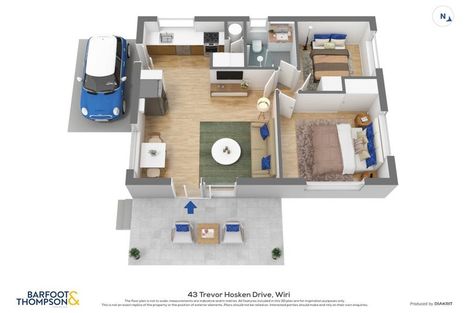 Photo of property in 43 Trevor Hosken Drive, Wiri, Auckland, 2104