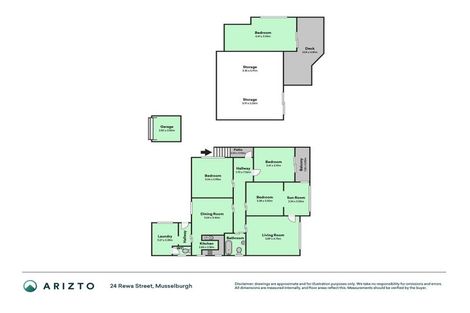 Photo of property in 24 Rewa Street, Musselburgh, Dunedin, 9013