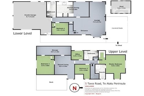 Photo of property in 5 Tawa Road, Te Atatu Peninsula, Auckland, 0610