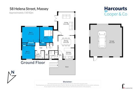 Photo of property in 58 Helena Street, Massey, Auckland, 0614