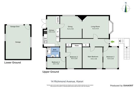 Photo of property in 14 Richmond Avenue, Karori, Wellington, 6012