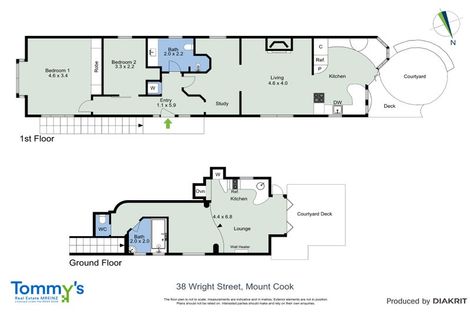 Photo of property in 38 Wright Street, Mount Cook, Wellington, 6021