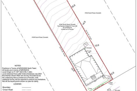 Photo of property in 164 South Road, Caversham, Dunedin, 9012