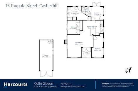 Photo of property in 15 Taupata Street, Castlecliff, Whanganui, 4501