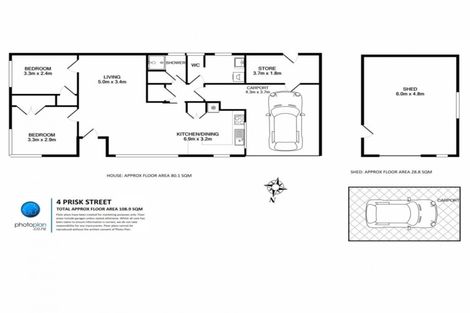 Photo of property in 4 Prisk Street, Melville, Hamilton, 3206