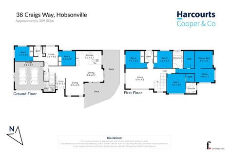 Photo of property in 38 Craigs Way, Hobsonville, Auckland, 0616