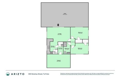 Photo of property in 33d Moehau Street, Te Puke, 3119