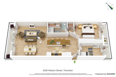 Photo of property in 28u8 Hobson Street, Thorndon, Wellington, 6011