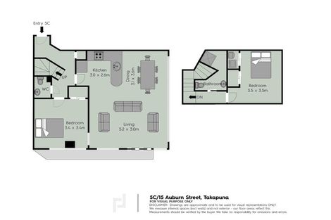 Photo of property in 4c/15 Auburn Street, Takapuna, Auckland, 0622