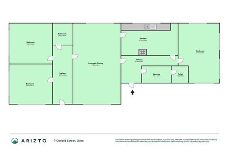 Photo of property in 7 Oxford Street, East Gore, Gore, 9710