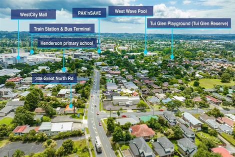 Photo of property in 308 Great North Road, Henderson, Auckland, 0612