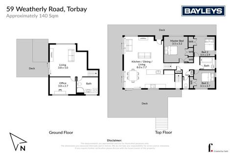Photo of property in 59 Weatherly Road, Torbay, Auckland, 0630